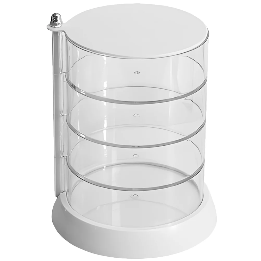 

Kickstand Multi-layer Jewelry Box Case Earring Watch Rotating Organizer Earrings Storage Container Travel