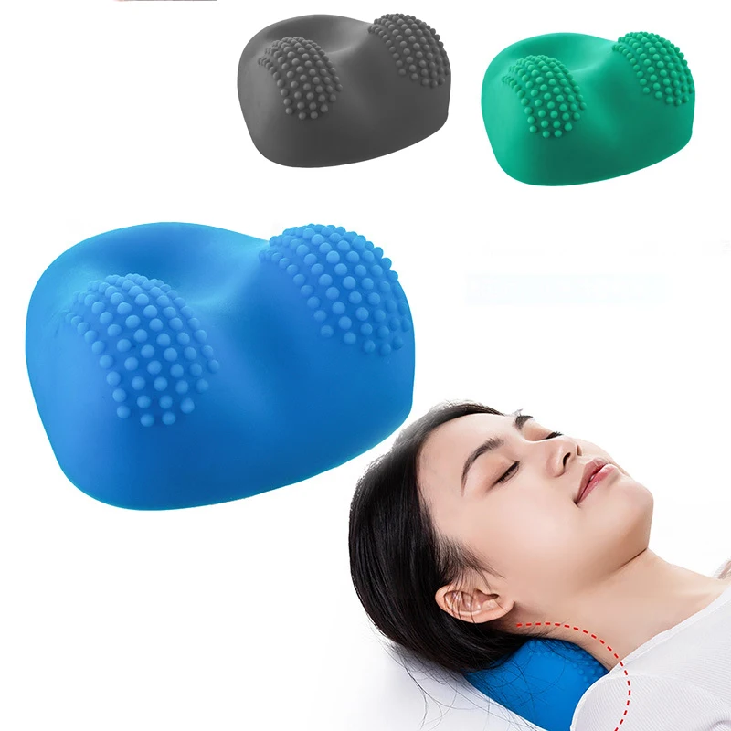 

Hot PU Neck and Back Body Massager Massage Stretchers Orthopedic Sleeping Pillow Relaxation Professional Massager
