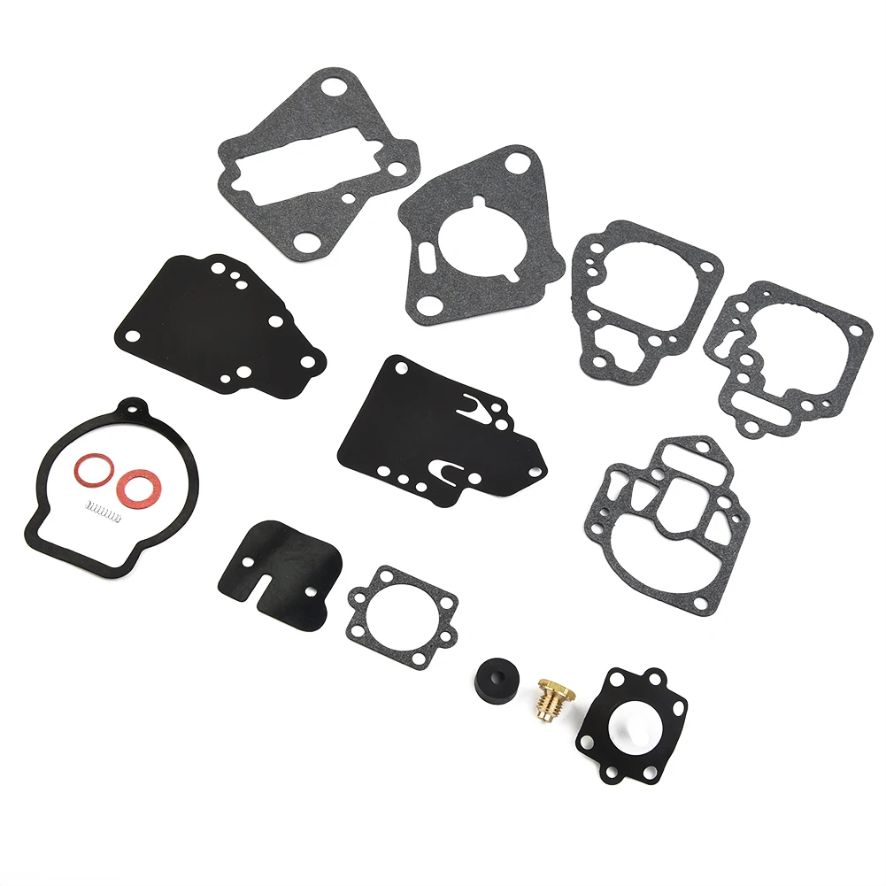 

1 комплект морского карбюратора, Ремонтный комплект, прокладка 1395-97611, замена на Mercury 6-25hp, 2 цилиндра