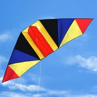 free shipping 3m glider kite fly toys ripstop nylon kite sports outdoor children kite line weifang bird kite