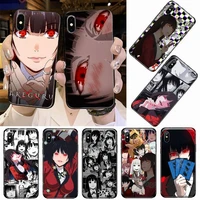 kakegurui jabami anime manga phone case for iphone 12 11 13 7 8 6 s plus x xs xr pro max mini