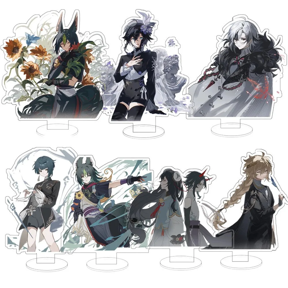 

Anime Genshin Impact Figure Shikanoin Heizou Kamisato Ayato XIAO Zhongli Tighnari Acrylic Stand Model Plate Cosplay Fans Gifts