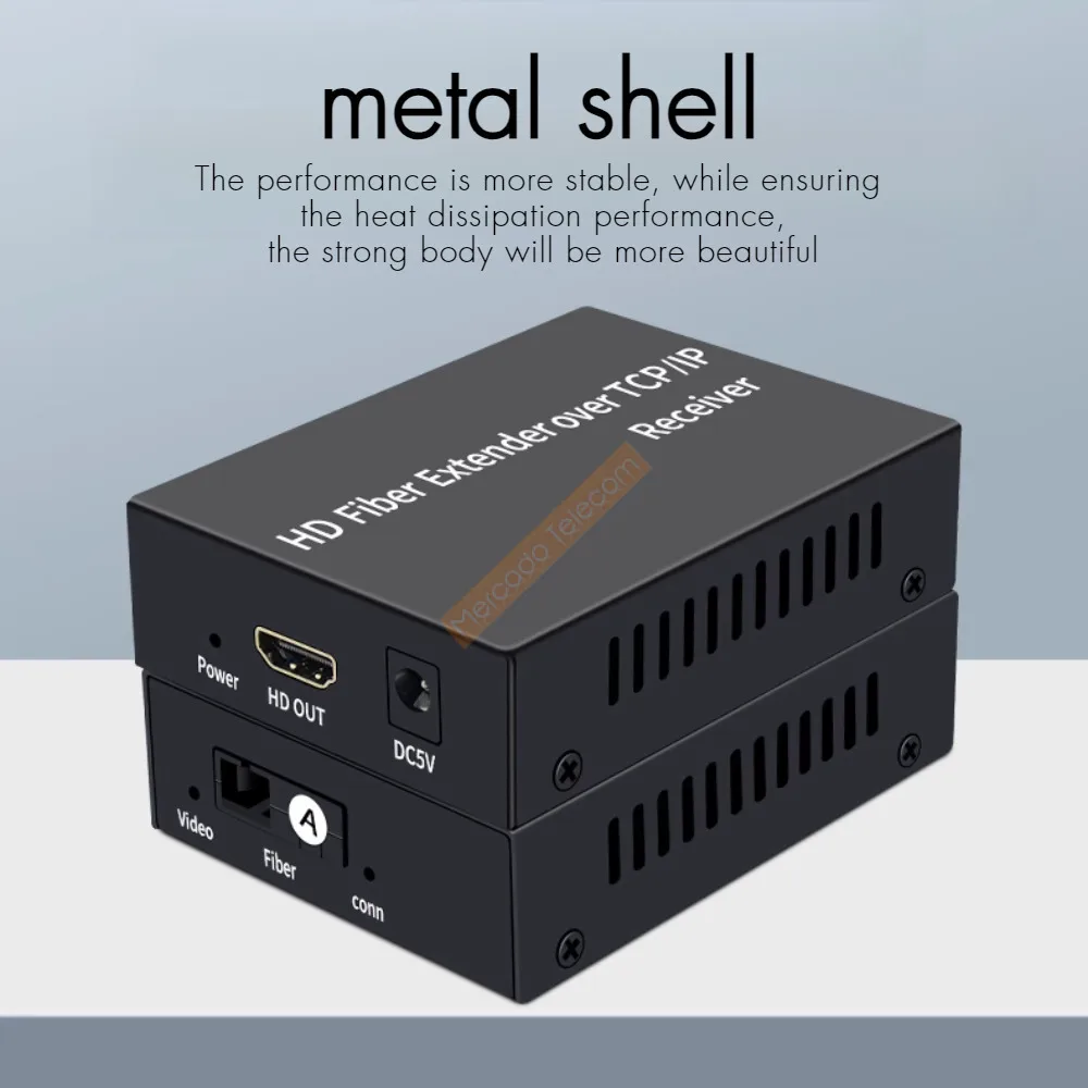 Фото Волоконно-оптический удлинитель HDMI 3 км через оптоволоконный кабель SC 1080P 20 км HDMI-удлинитель через оптоволоконный трансивер, удлинитель видео-аудио №2