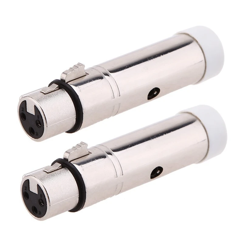

2X Wireless Receiver Female XLR LED Lighting for Stage Party Light, 2.4G ISM DMX512 Controller