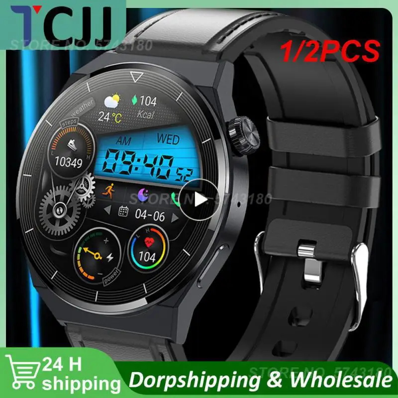 

1/2 шт., мужские водонепроницаемые Смарт-часы с пульсометром