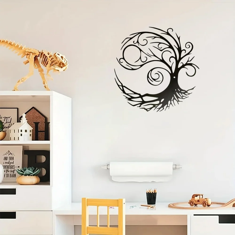 Металлическая Настенная Скульптура Древо Жизни — Помолвка Современным