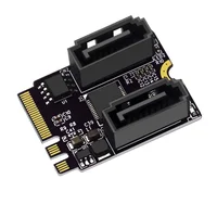 M2 To SATA3.0 Expansion Card KEY A + E WIFI M.2 To SATA Hard Disk Adapter Card Without Driver Installation