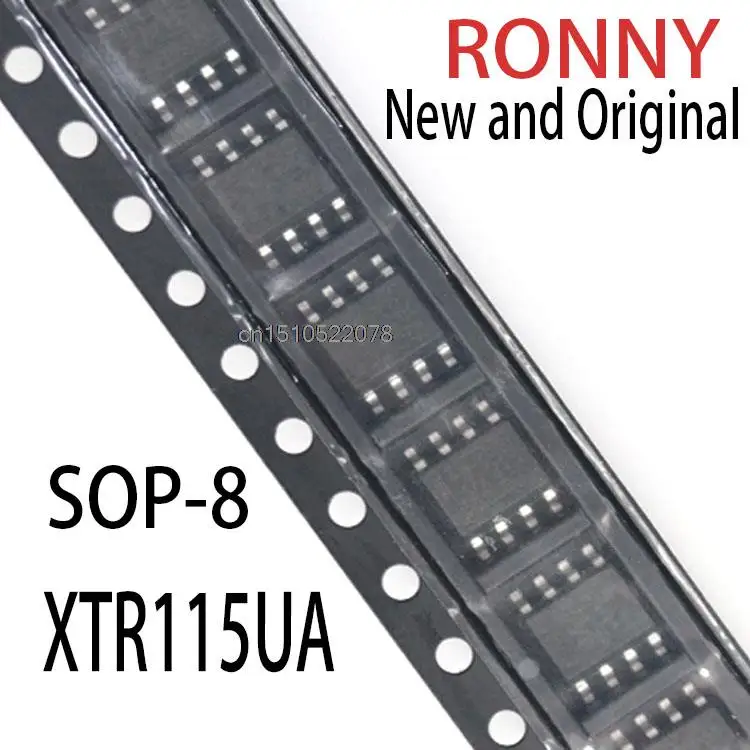 

Новые и оригинальные XTR115 XTR115U SOP-8 XTR115UK 115U 115UK XTR115UA/2K5 sop-8 XTR115UA, 10 шт.
