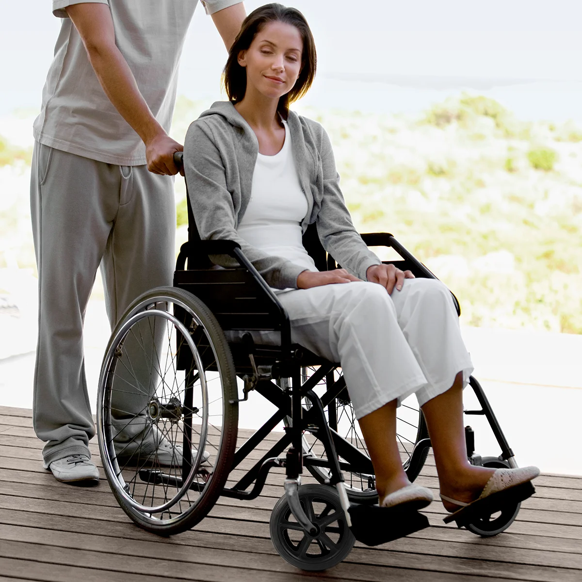 Переднее колесо для инвалидной коляски 2 шт. Сменное инвалидных колясок