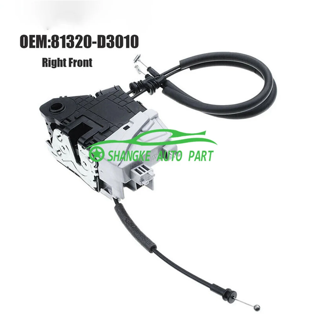 

Front Right Door Lock Actuator Latch OEM 81320-D3010 81320 D3010 81320D3010 For 2016-2017-18-19-2020 HHyundai TTucson 1.6L 2.0L