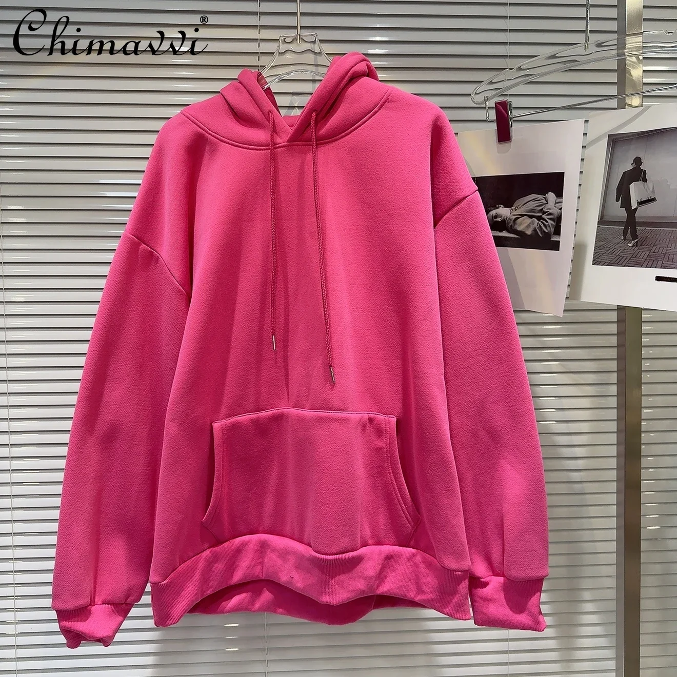 Новый зимний пуховый жилет с тяжелыми жемчужными бусинами толстовки капюшоном