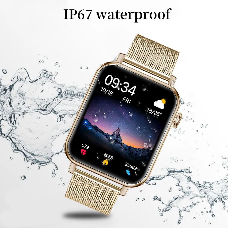 FOXBOX Ladies Watch For Women Fashion Smart Watch 2022 Bluetooth Call Smartwatch Remote Control Taking Pictures Clock Smartband