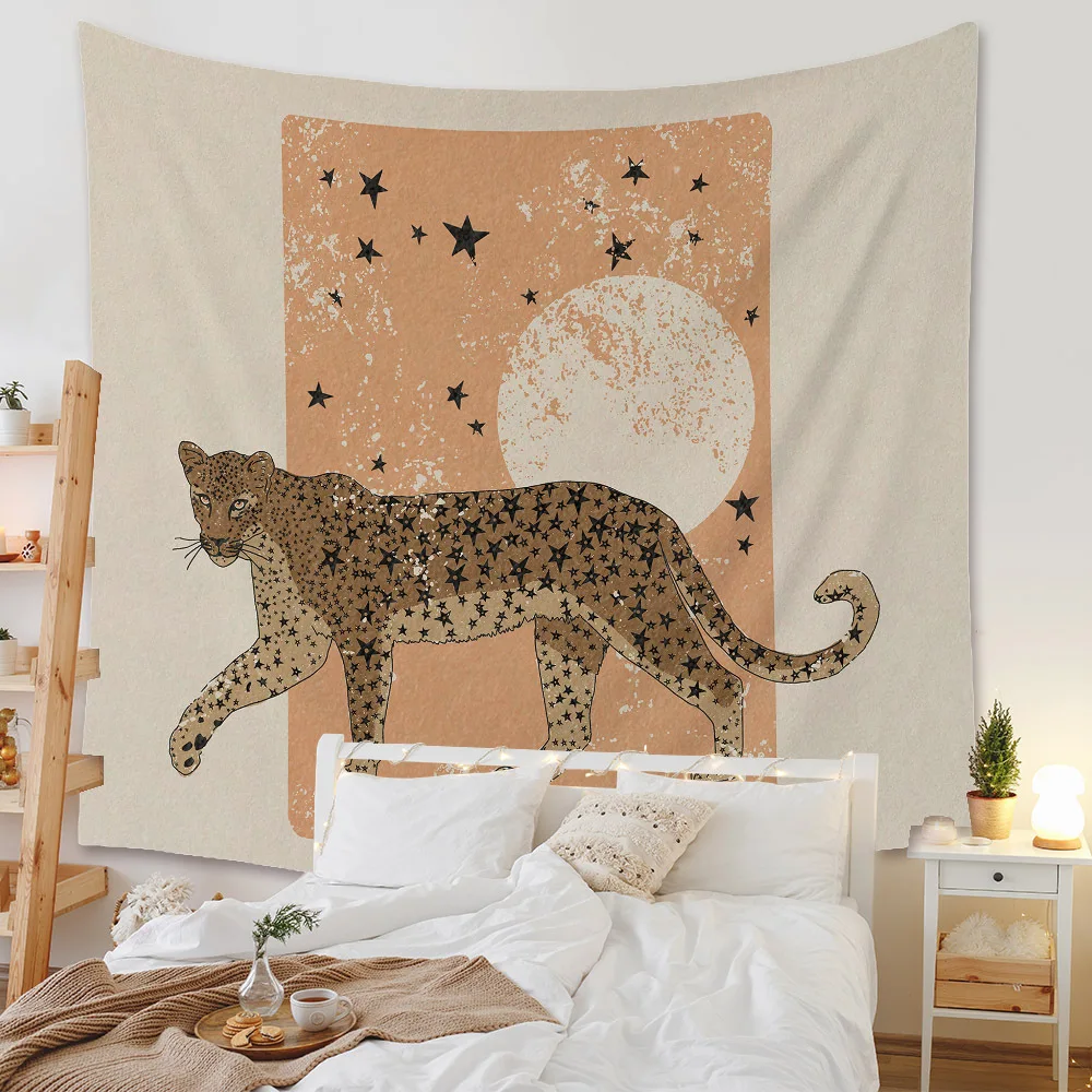 Богемный гобелен декор для комнаты Настенный мандала современный простой фон