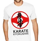 Самый дешевый товар, футболки Karate Kyokushin, повседневные футболки, модная футболка, Хлопковая мужская 3D печать