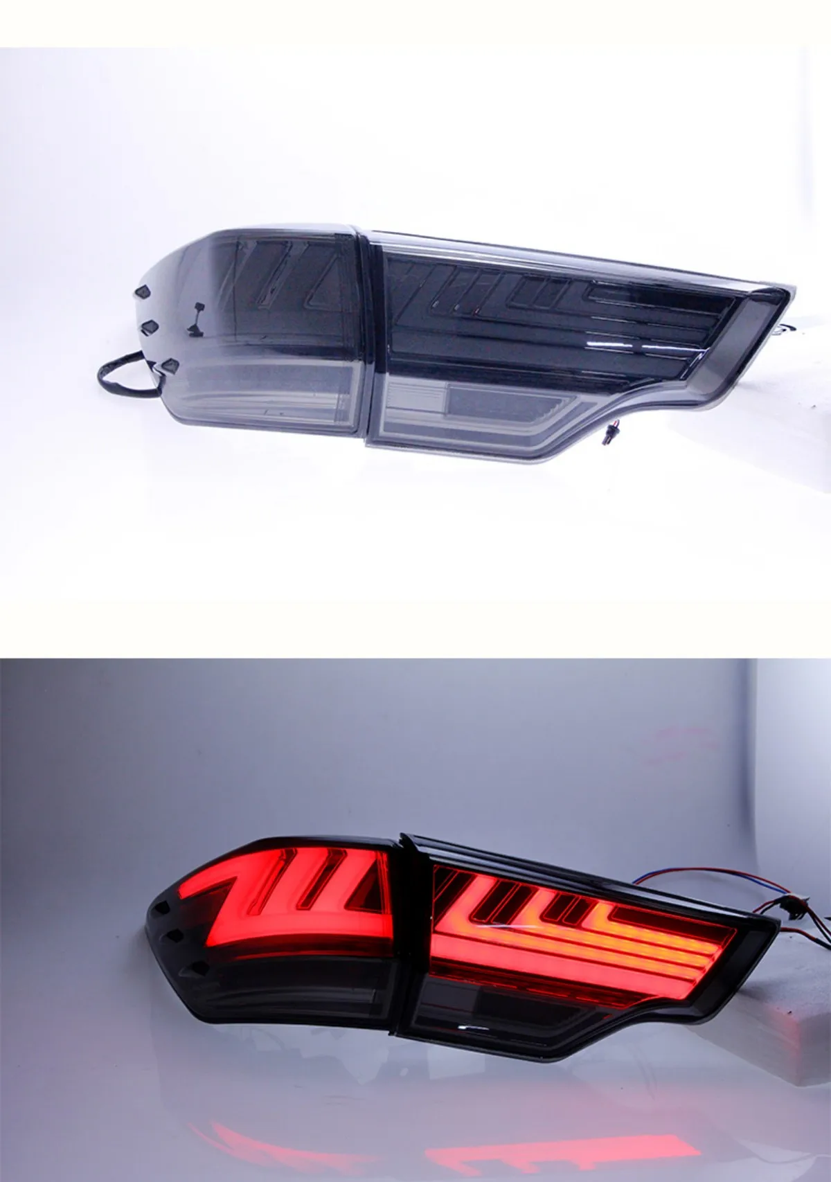 Автомобильный задний фонарь светодиодный стоп-сигнал левый и правый светильник
