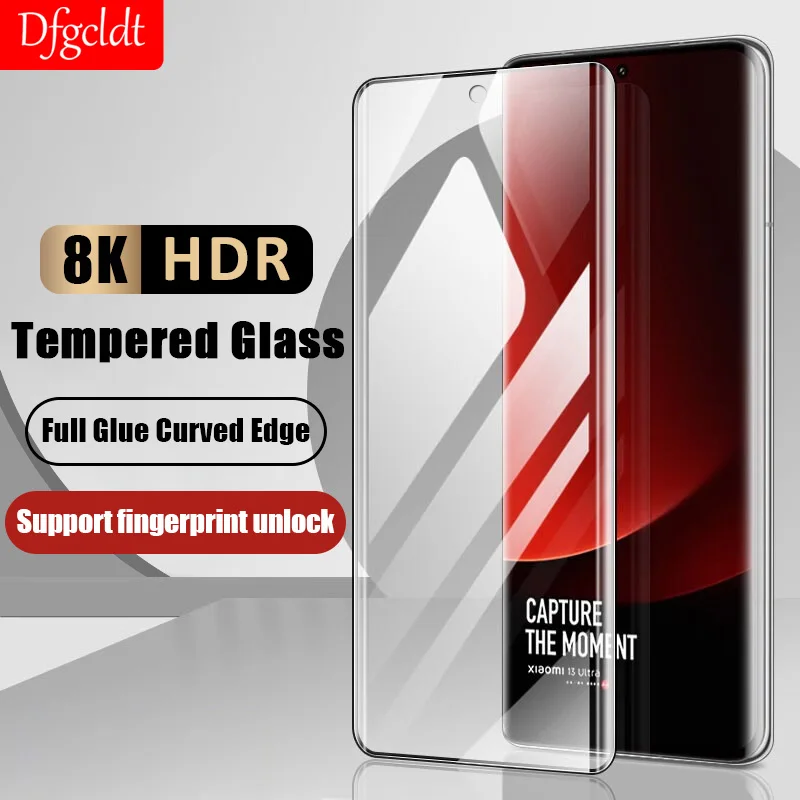 

Full Curved Screen Protector For Xiaomi 13 12X 11 10 12S Ultra 12 Pro Tempered Glass For Xiaomi Civi 3 2 1S Protective Film