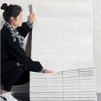 3d wallpaper 70cm1m continuous brick pattern sticker waterproof sticker home decoration 3d self adhesive wallpaper