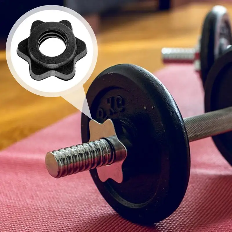 Весовые замки для штанги винтовые зажимы гантелей замок 4X весовые ошейники