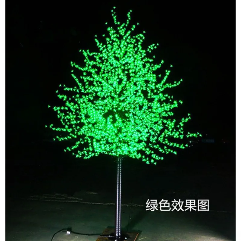 Светодиодное искусственное вишневое дерево высотой 1 8 м фотолампы 864 110 В