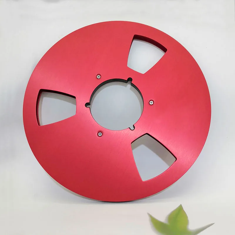 New 1/4 10 Inch Empty Tape Reel Nab Hub Reel-To-Reel Recorders Accessory Empty Aluminum Disc Opening Machine Parts