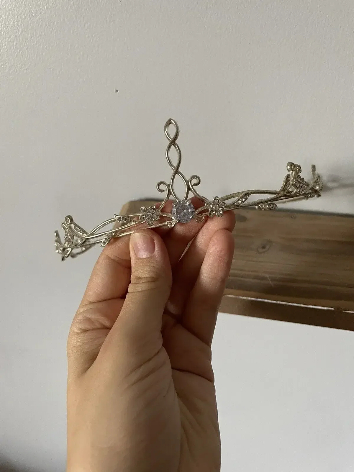 Тиара с фантазийными кристаллами для свадьбы королевы принцессы выпускного