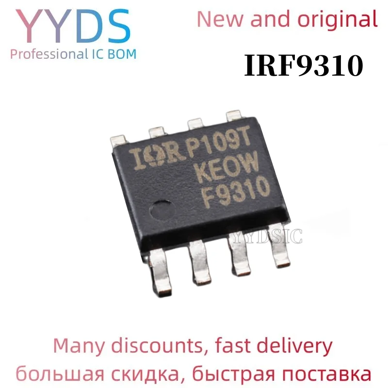 

100pcs/lot IRF9310TRPBF SOP-8 30V 20A IRF9310TR SOP IRF9310 F9310 SMD