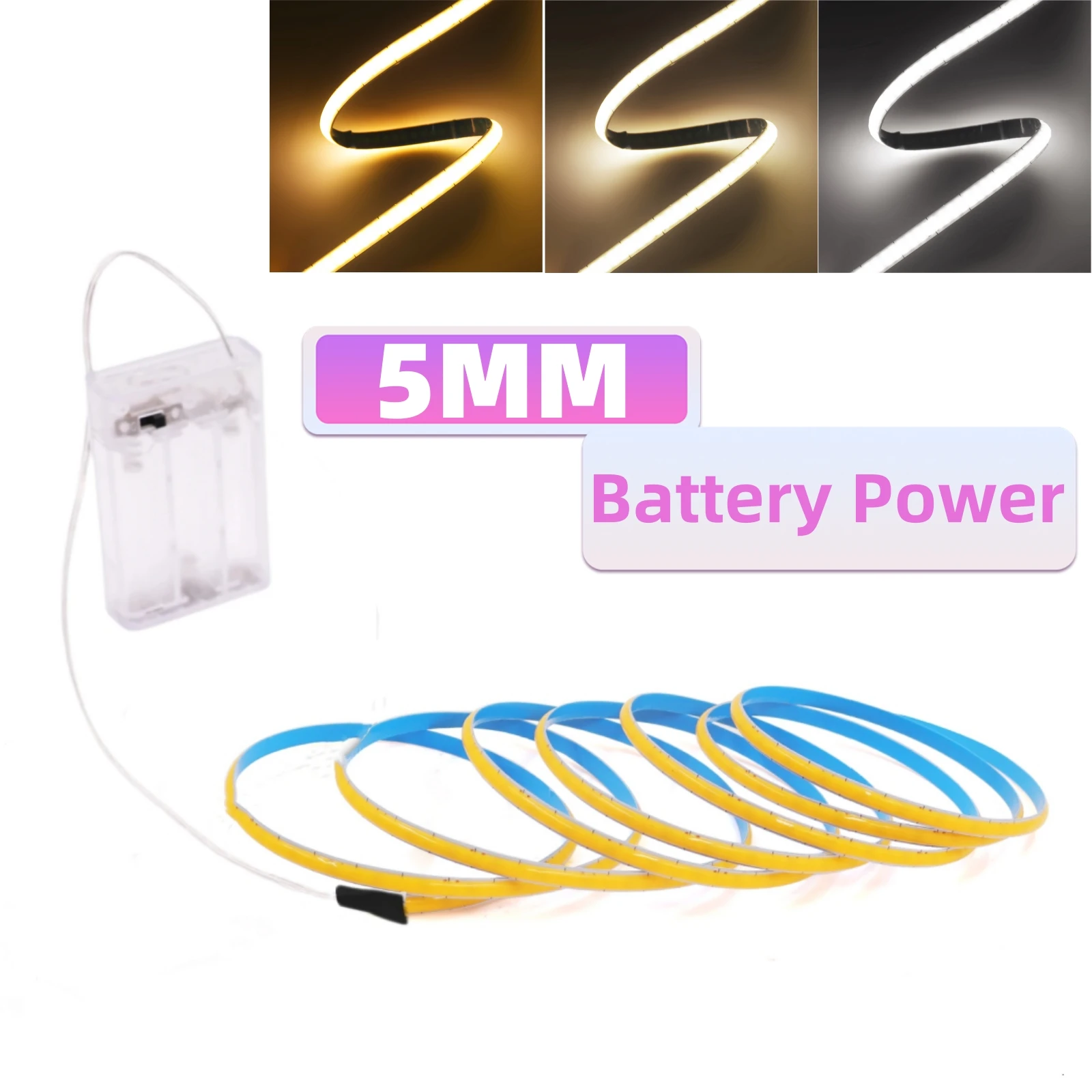 

Светодиодная лента HEGEHE COB 320 светодиодов/м