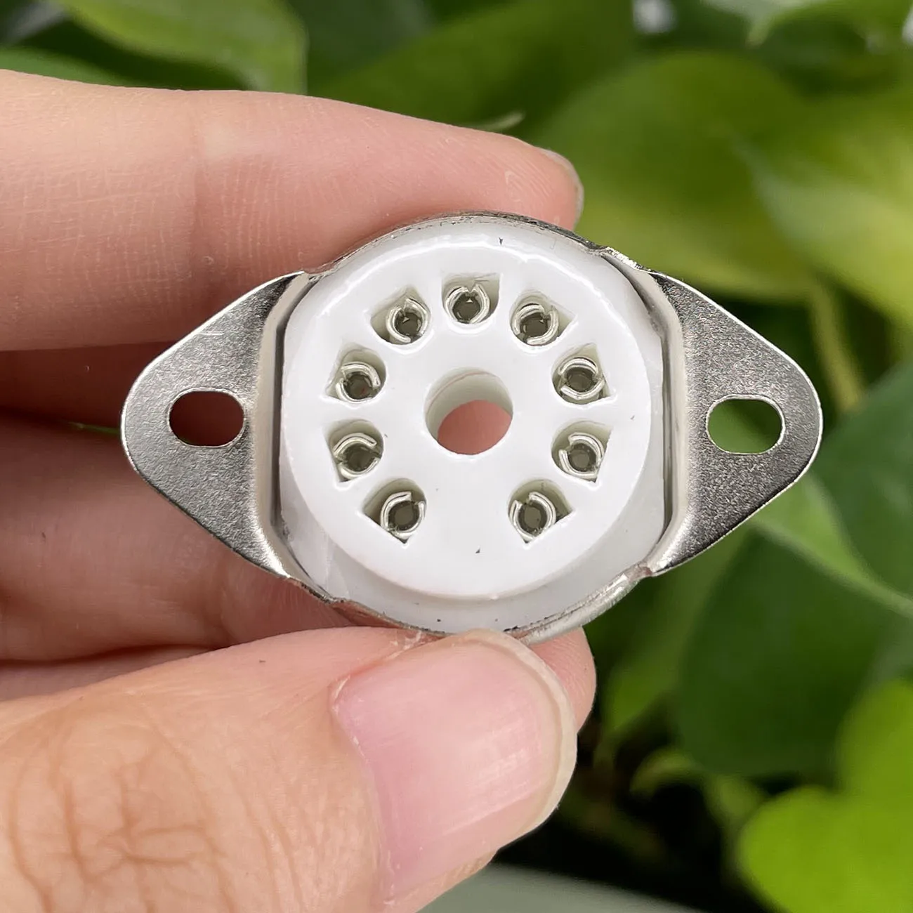 10 шт. 9-контактный B9A керамический разъем для трубки GZC9-D 5670 12AU7 ECC83 6DJ8 6CG7 6922 EL84 7199 EF86