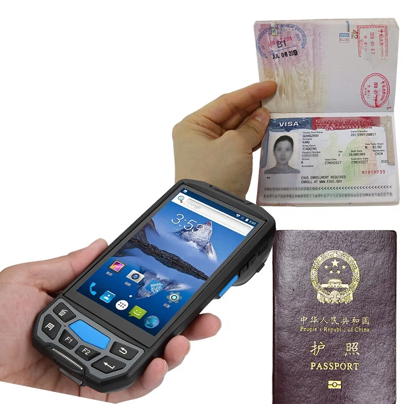 Фото Blovedream U9000 Animal Ear Tag Rfid-считыватель Android 8.1 с портативным терминалом клавиатуры с RFID-считывателем, сканером штрих-кода №4