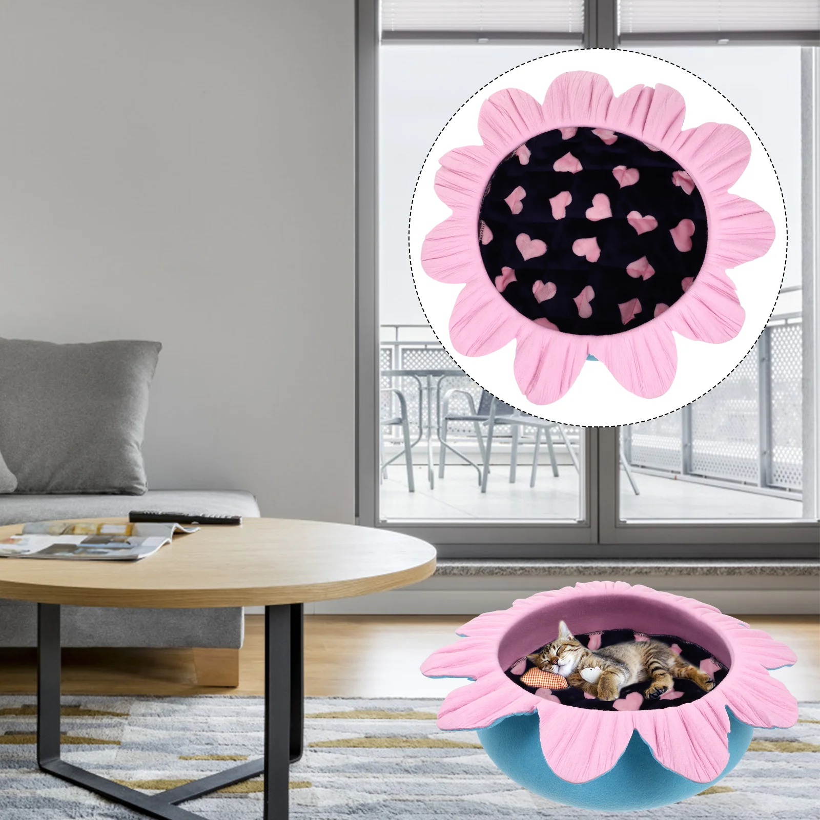 

Adorable Creative Flower Shape Bed Sleeping Lounge Supplies