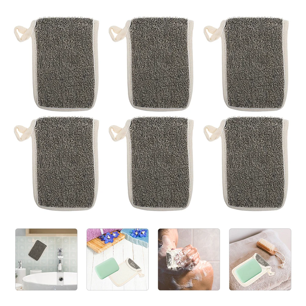 

6pcs Foaming Nets Facial Blister Cleansing Nets Soap Bubble Pouches Soap Bags
