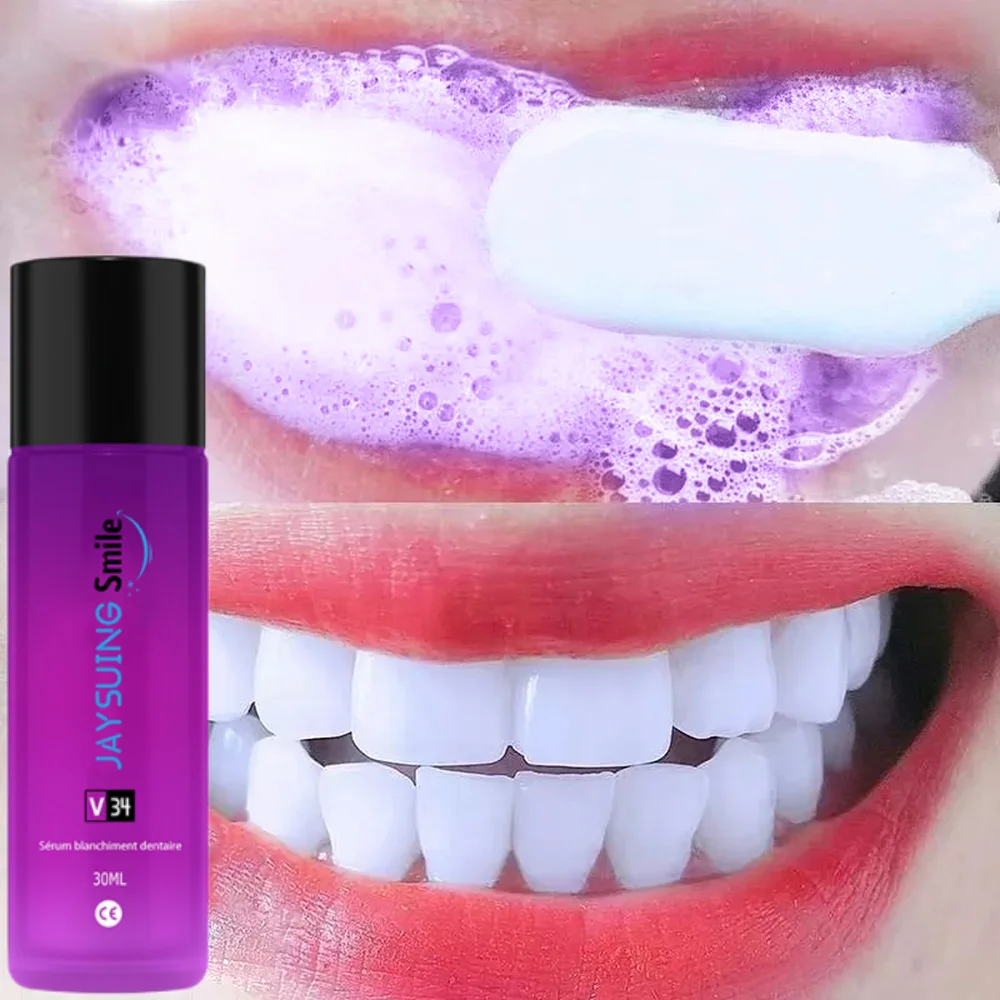 

3/1Pcs Teeth Whitening Mousse Deep Cleaning Cigarette Stains Repair Bright Neutralizes Yellow Tones Dental Plaque Fresh Breath