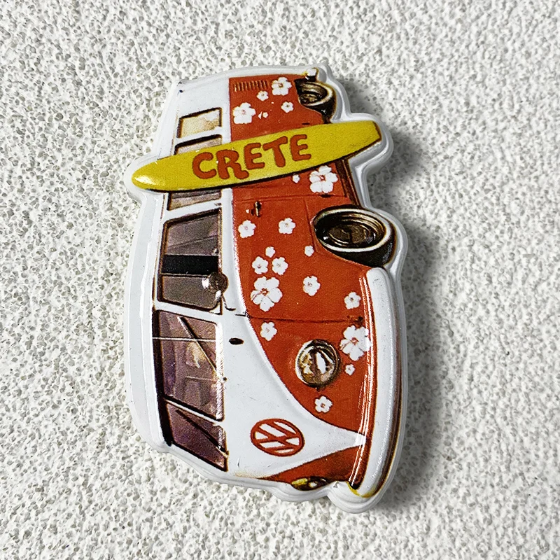 Сувениры European Crete Island сувениры для путешествий по миру 3D магнитные наклейки на