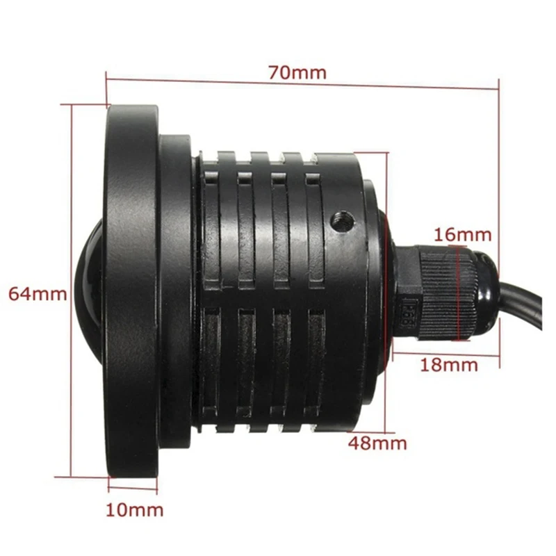 2 5 дюймов 15 Вт автомобильный Белый COB проектор ангельские глаза синее кольцо DRL