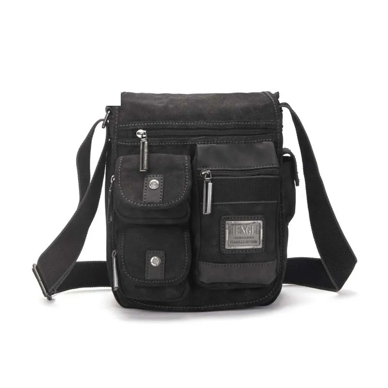 Винтажные холщовые сумки через плечо в стиле ретро новинка многофункциональная