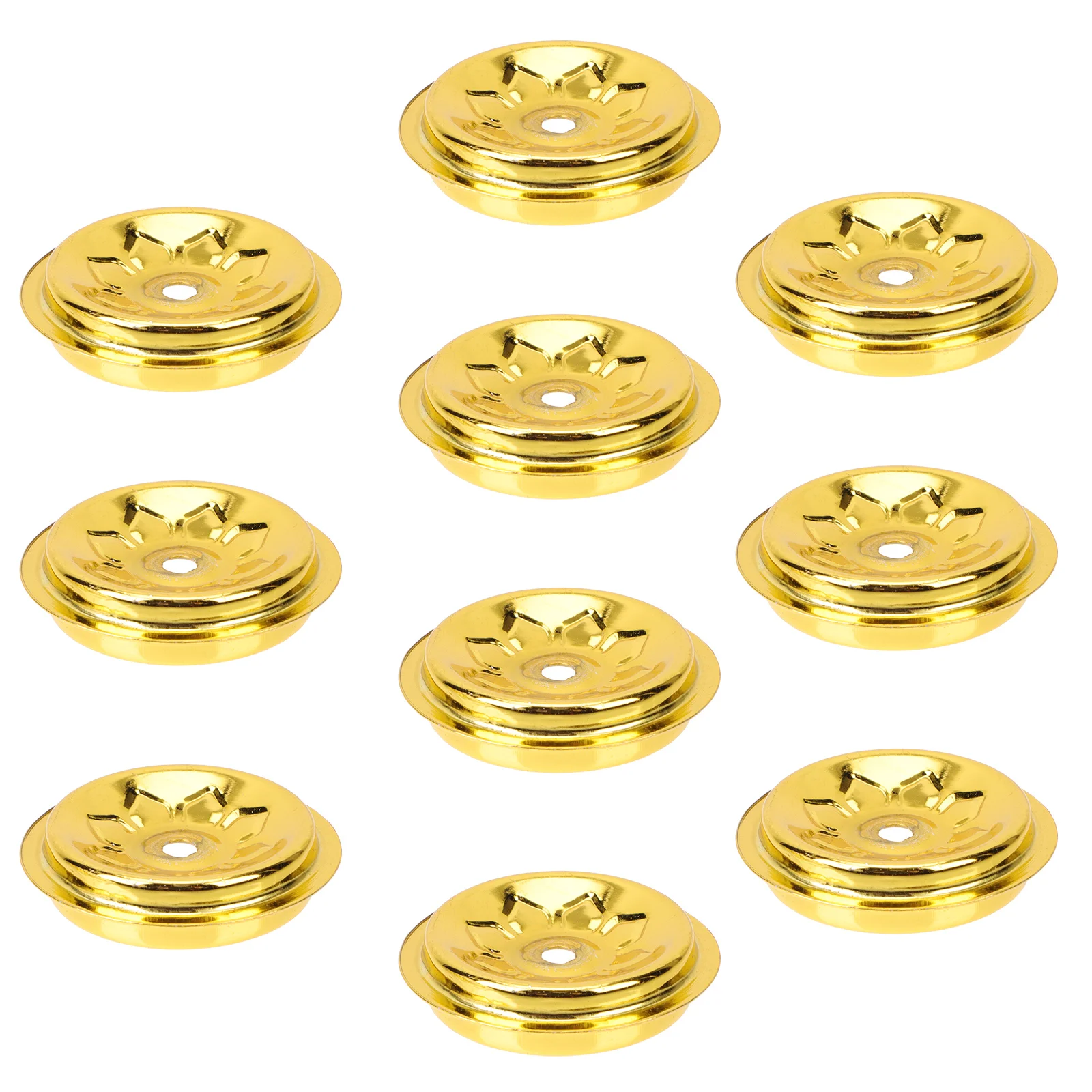 

10 Pcs Holders Oil Wick Floating Holders Maker Kit Temple Wick Floating Holders