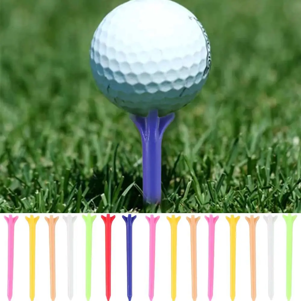 Tee 5 Claw Less Resistance Durable Plastic Golf Tees