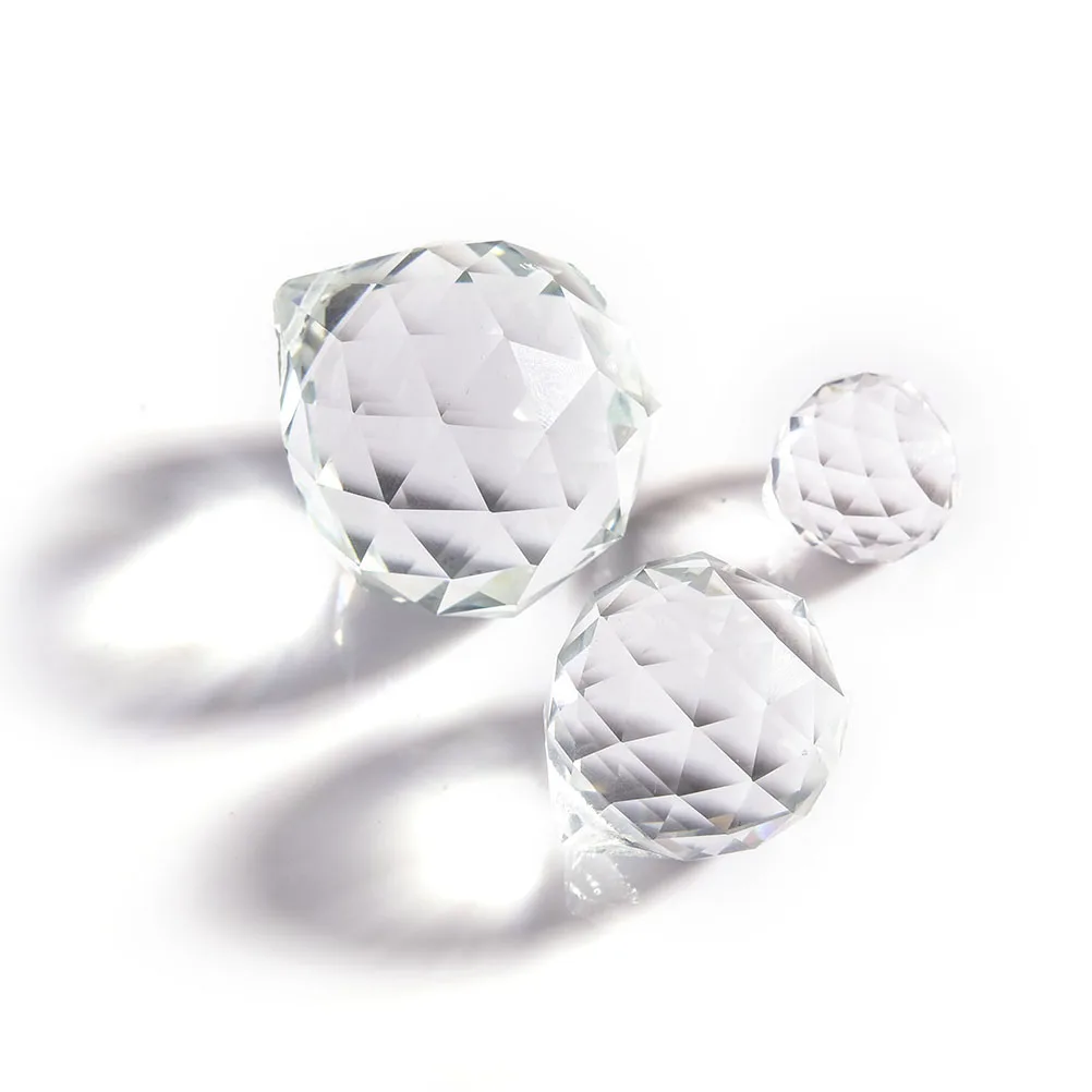 

20/30/40mm Chandelier Crystal Light Ornamental Glass Ball Lighting Hanging Pendant Home Decor