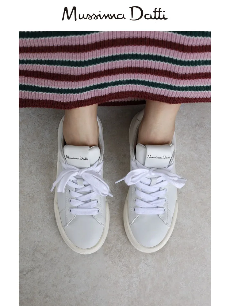 Murrinna Daffi белые кроссовки из натуральной воловьей кожи