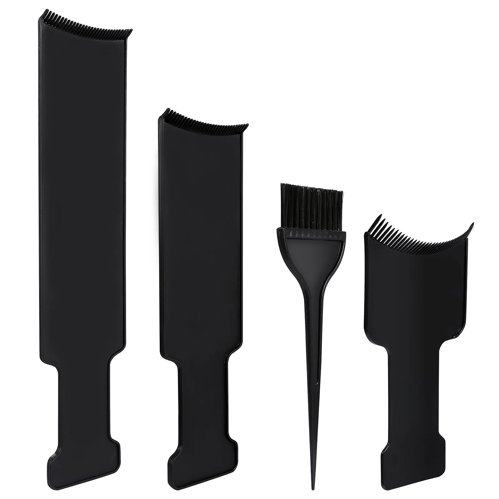 

Frcolor Board and Brush Kit 3 Highlighting Board with Teeth 1 Hair Coloring Brush Hairdressing Tint Tools