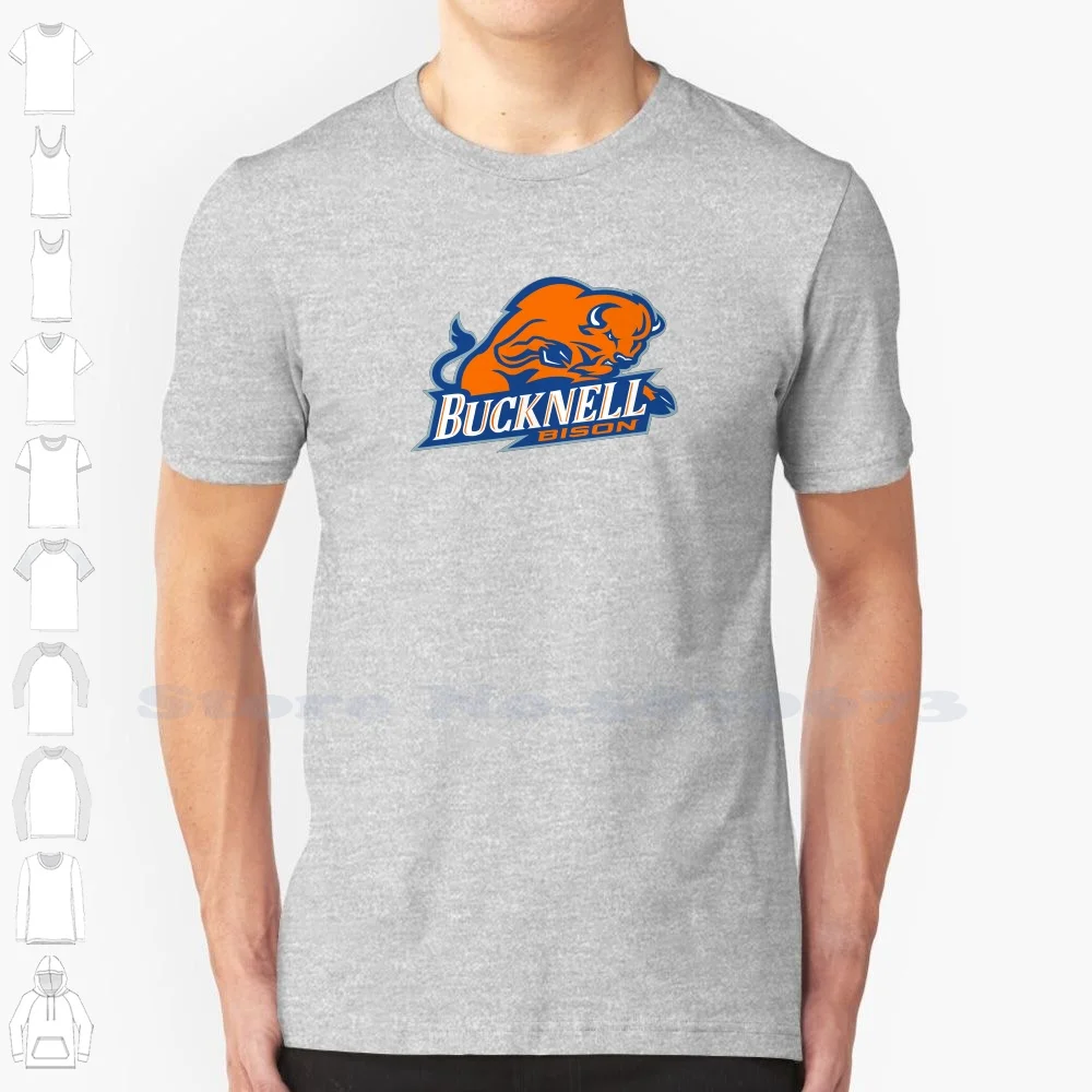 

Bucknell Bison Logo High-quality T Shirts Fashion T-shirt New 100% Cotton Tee