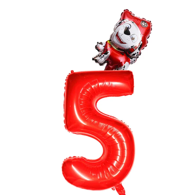 Воздушные шары из мультфильма Щенячий патруль 32 дюйма 2 шт. |