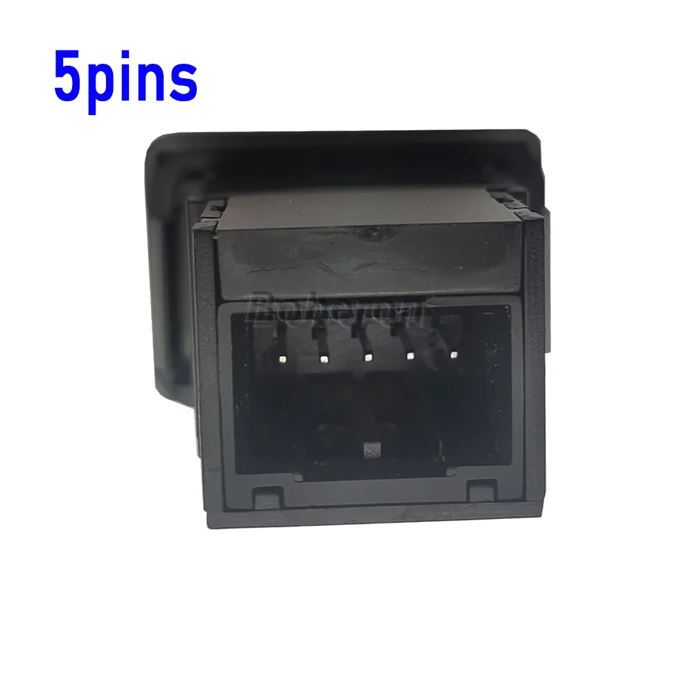 Автомобильная светодиодная кнопка включения/выключения питания с проводом для