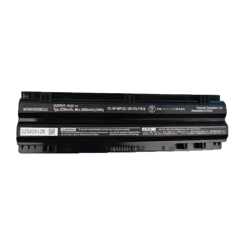 

Notebook Battery For Nec Op-570-77018-77019 Vk24l Vk25l Vk27m Vk30h Vk25lx-N Notebook Pc-Vp-Wp134-Wp135 Original Vx-N/H/Kvj30h