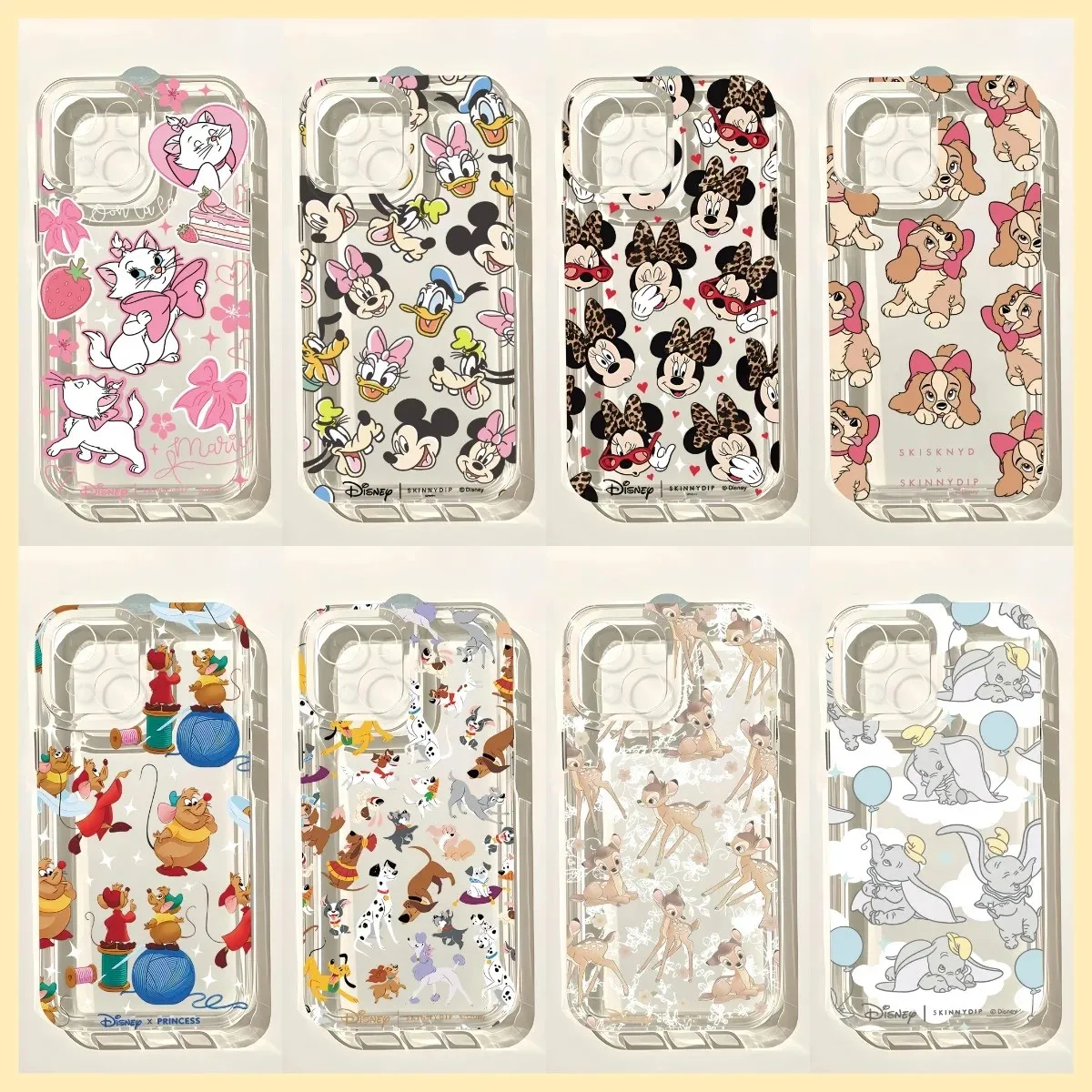 Милый чехол для телефона с котиком M-Maries для iPhone 17e 17 16 16e 15 14 13 12 11 Mini Pro Max X XR XSMax 7 8 Air Plus, прозрачная задняя крышка (art.: 3920db93c4e97) - 3920db93c4e97