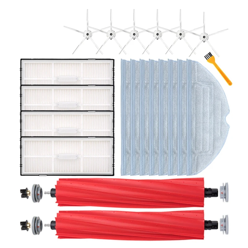 

Accessories For Xiaomi Roborock S7 T7S T7S PLUS Vacuum Cleaner Main Brush Side Brush Hepa Filter Mop Cloth Spare Parts