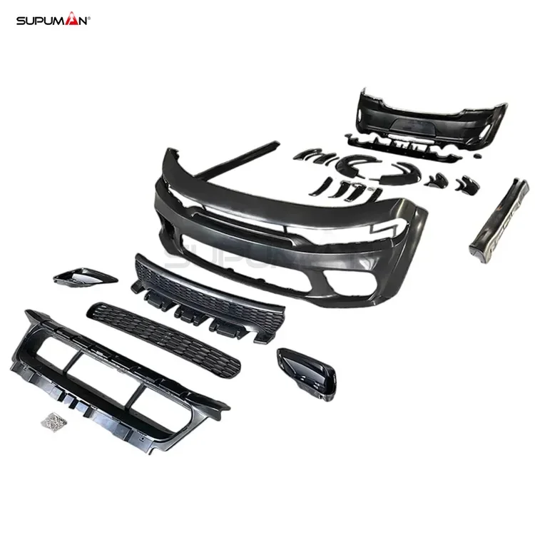 B SPM бампер диффузор спойлер боковая юбка для Dodge Charger Body Kit SRT Hellcat комплект всего