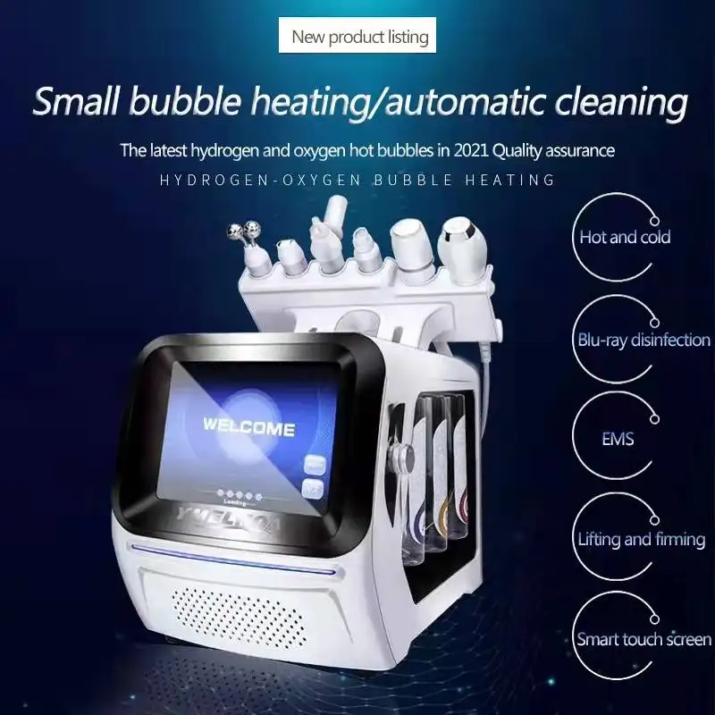 Most Powerful Deep Facial Cleaning Machine Multifunctional Aqua Jet Peeling Machine Hydra Dermabrasion Machine