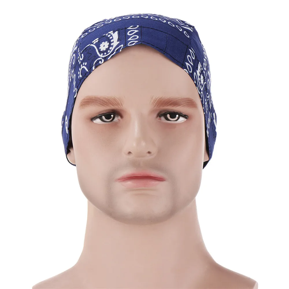 Новая мужская и женская повязка на голову с принтом Durag Du-Rag черепом Doo Do тряпичная