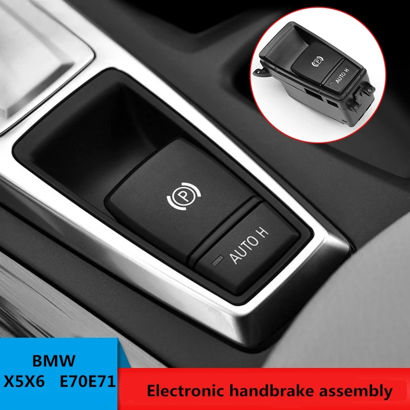 

Для BMW X5X6 E70E71 электронная лампа в сборе автомобильный стояночный тормоз ручной тормоз автоматический HP кнопочный переключатель в сборе